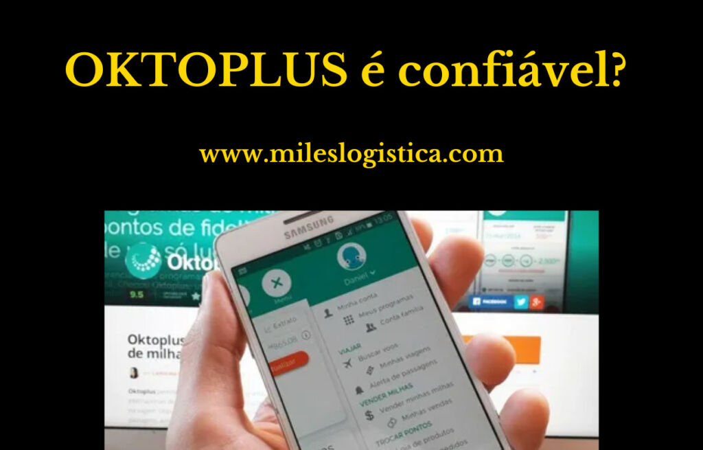 OKTOPLUS é confiável Nunca Mais PERCA suas MILHAS!