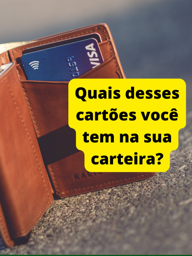 Quais desses cartões você tem na sua carteira (1)