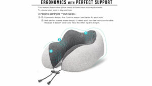 The MLVOC travel pillow