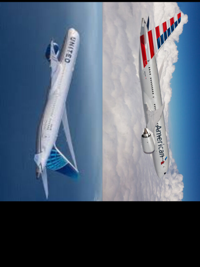 imagem American Airlines vs United Airlines
