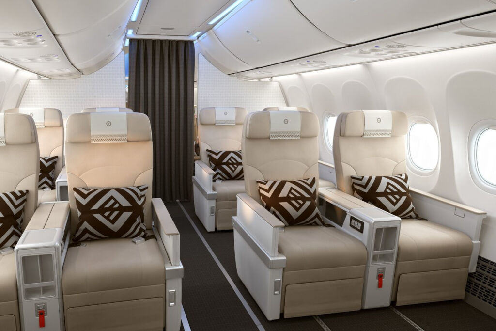 Fiji Airways a350 Business Class