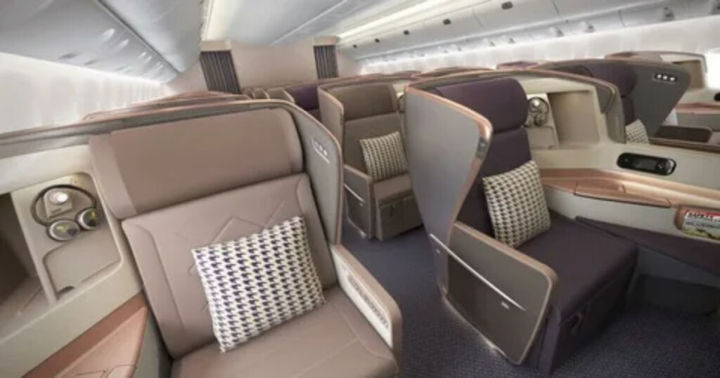 Singapore A350 Business Class