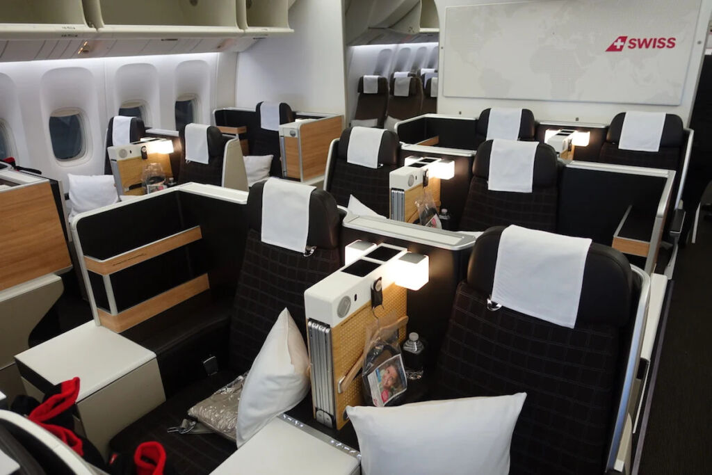 Swiss A220 Business Class