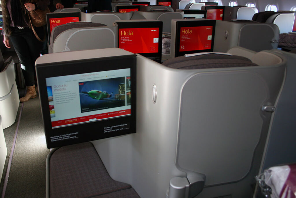 Iberia A320 Business Class