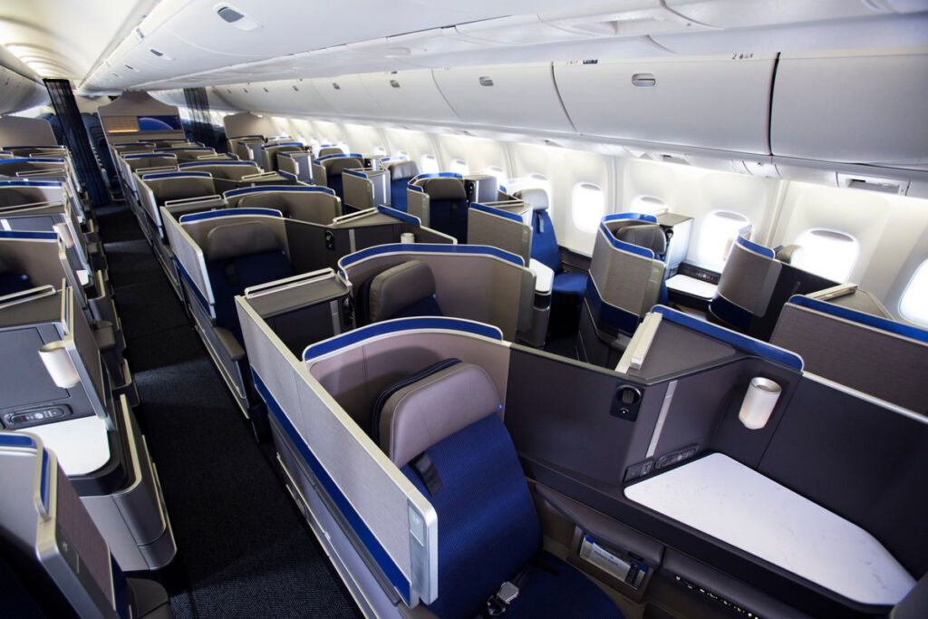 united international business class