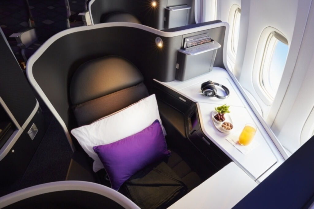 virgin australia business class