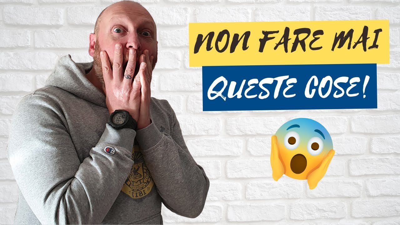 5 ERRORI GRAVISSIMI da EVITARE in VIAGGIO! 😱