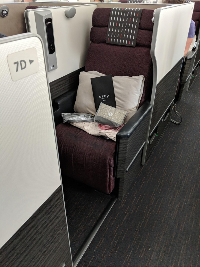 JAL 787 Business Class Review