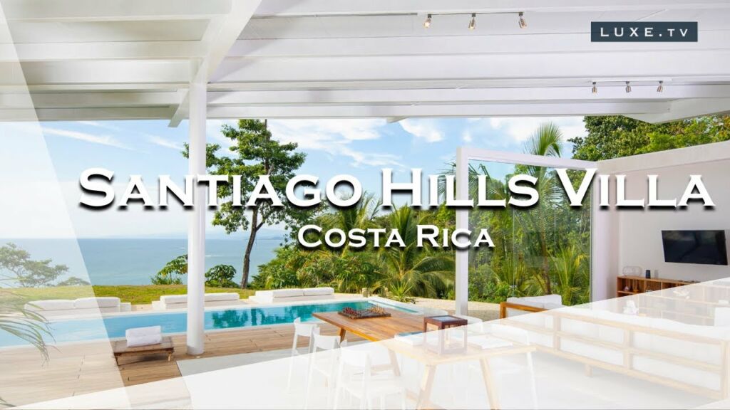 Costa Rica - La Santiago Hills Villa, une maison à la géométrie minimaliste - LUXE.TV