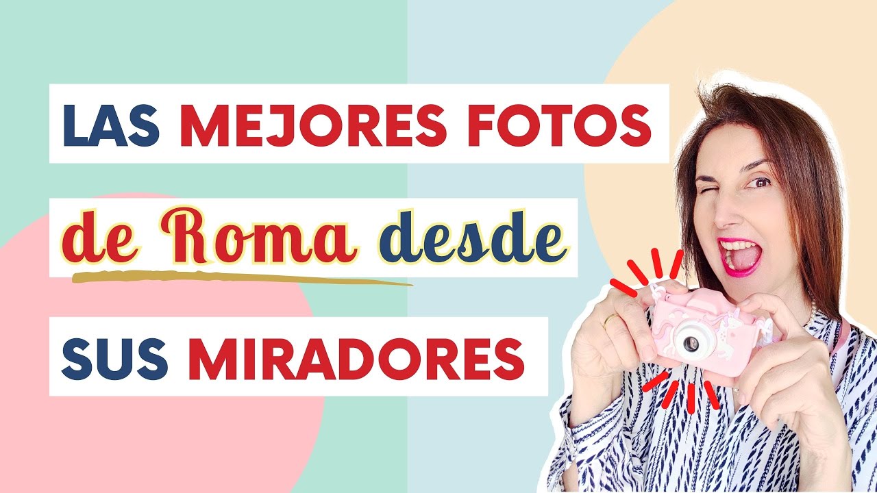 📌 ROMA desde 10 MIRADORES imperdibles. Viajar a Italia 🚀