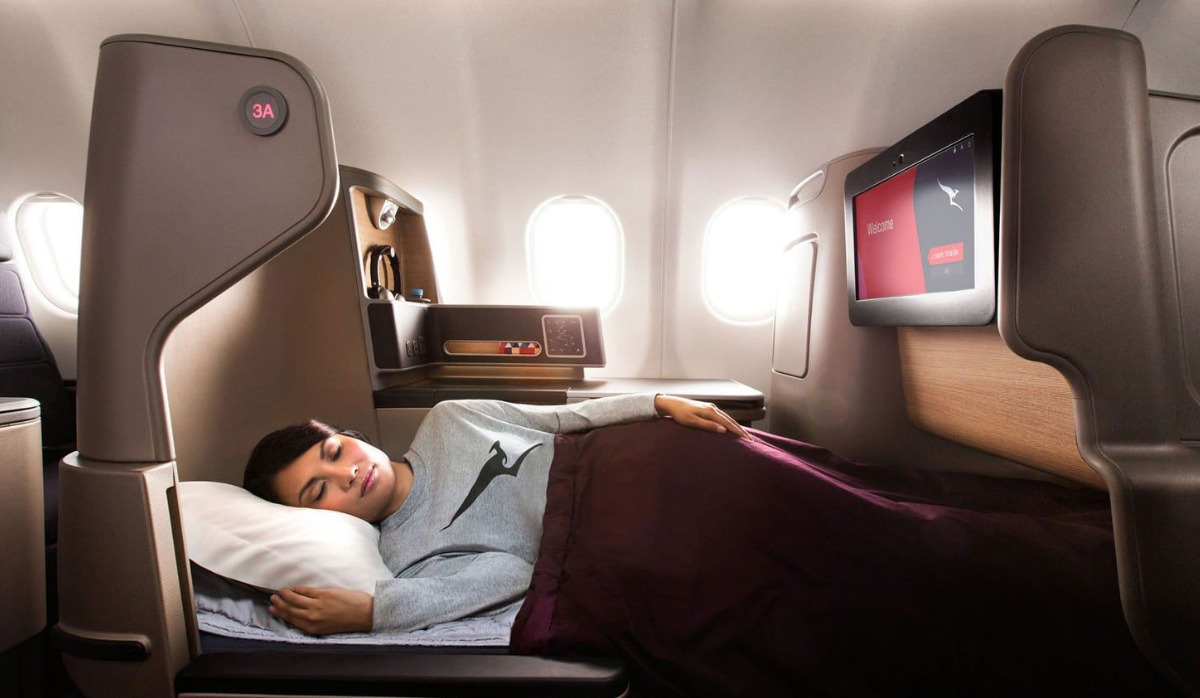 Business Class Domestic Qantas