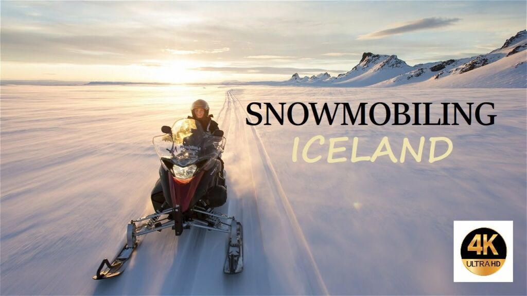 Thrilling Snowmobiling Adventure Tour on Langjökull Glacier in Iceland. Bucket list experience