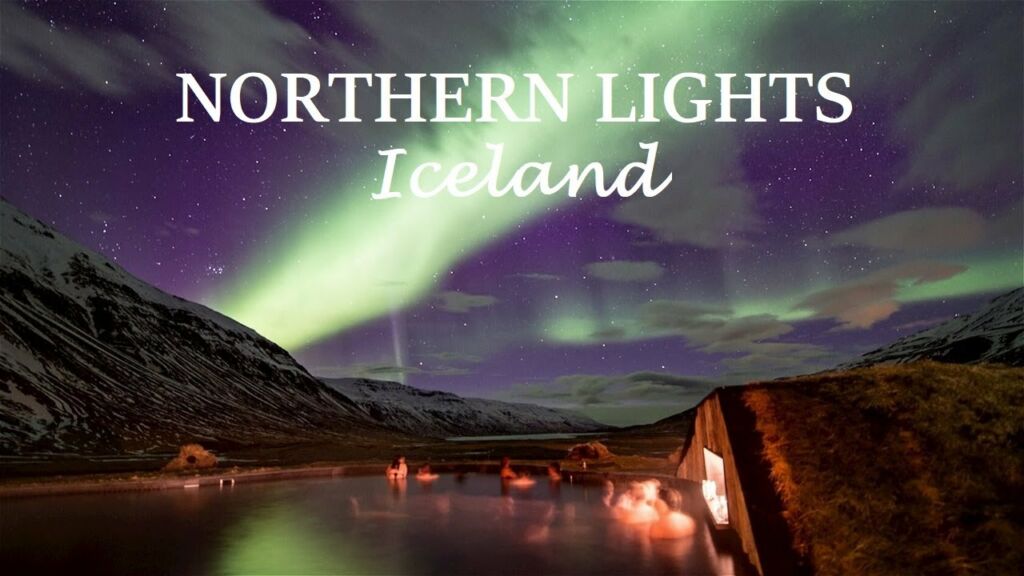 Northern Lights at Eleven Deplar Farm in Iceland. Bucket List Dancing Aurora Borealis - Polar Lights