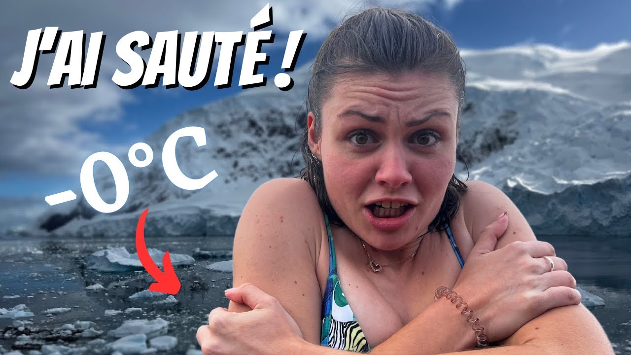 J’ai Plongé Dans L’eau La Plus Froide Au Monde En ANTARCTIQUE | POLAR PLUNGE