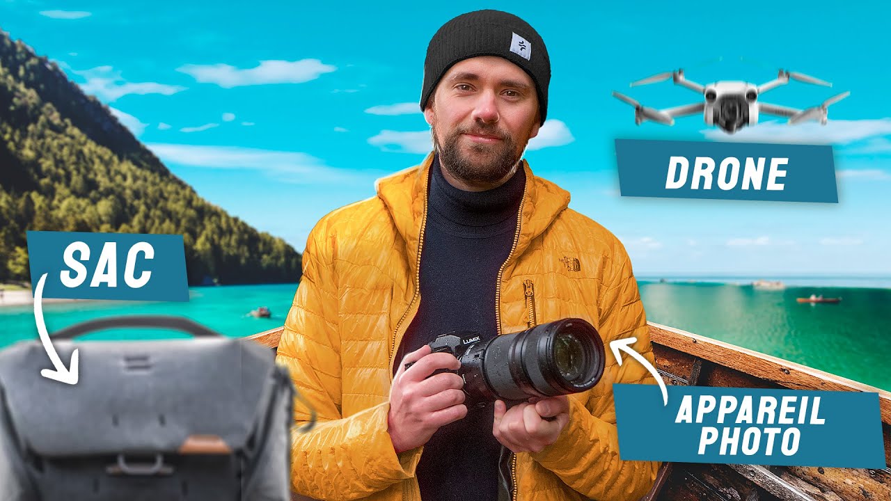MON MATÉRIEL PHOTO & VIDÉO DE VOYAGE EN 2023 (DRONE, CAMERA, ETC...)