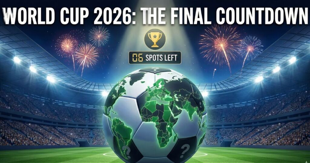 Podcast on World Cup 2026 The Nearly Complete Map and the Drama for the Final 6 Spots